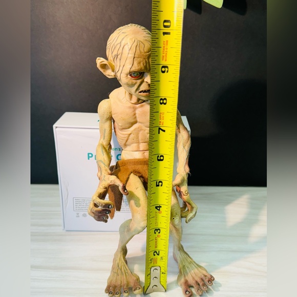 Lord of the Rings 10'' GOLLUM SMEAGOL MARVEL  Toy Biz USED 2003 VINATGE - Picture 7 of 16
